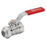 mf ball valve with lever handle and ptfe ring