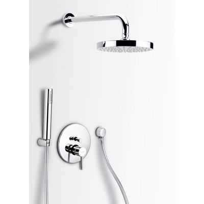 Image for Embedded shower mixer kit with diverter BIZERTE