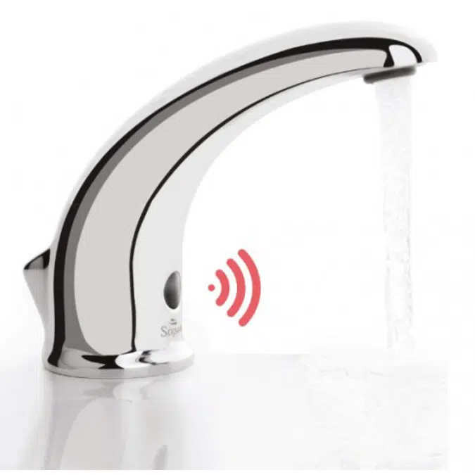 Electronic washbasin faucet with 7.2V battery HAIDRA