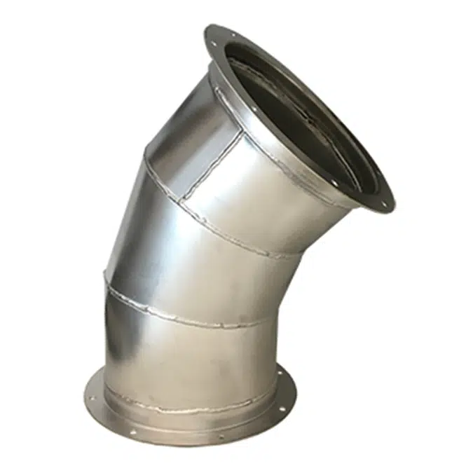 Flanged Elbow 14ga