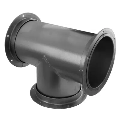 画像 Flanged Tee Branch 18ga