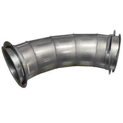 afbeelding voor Flanged Long Radius Elbow 10ga