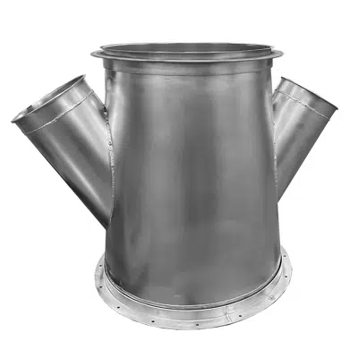Image for Flanged Double Branch 16ga