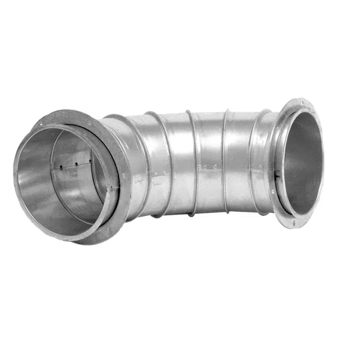 Flanged Elbow 18ga