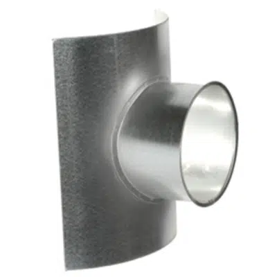 Image for FB Tee Branch Galvanized Steel