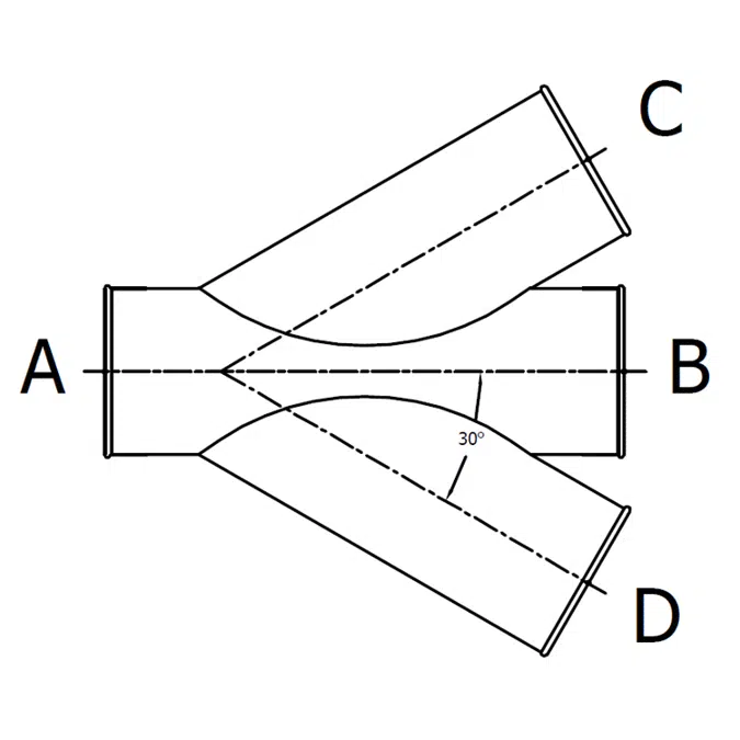 QF Double Branch 14ga 30°