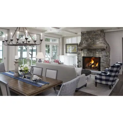 画像 Phoenix Single-Sided Indoor Gas Fireplace