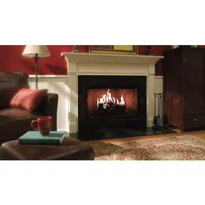 bilde for Royal Hearth Single-Sided Indoor Wood Fireplace