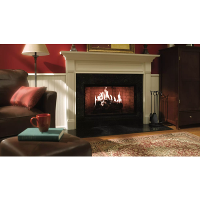 imagen para Royal Hearth Single-Sided Indoor Wood Fireplace