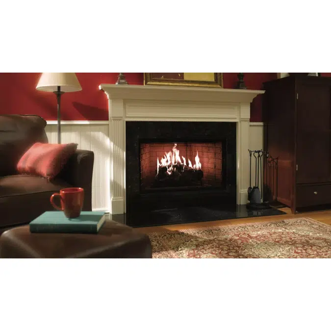 Royal Hearth Single-Sided Indoor Wood Fireplace