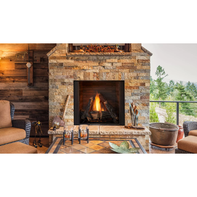 Image for Courtyard Single-Sided Outdoor Gas Fireplace