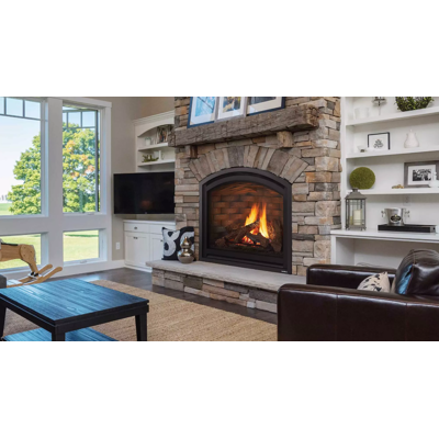 kuva kohteelle Cerona Single-Sided Indoor Gas Fireplace