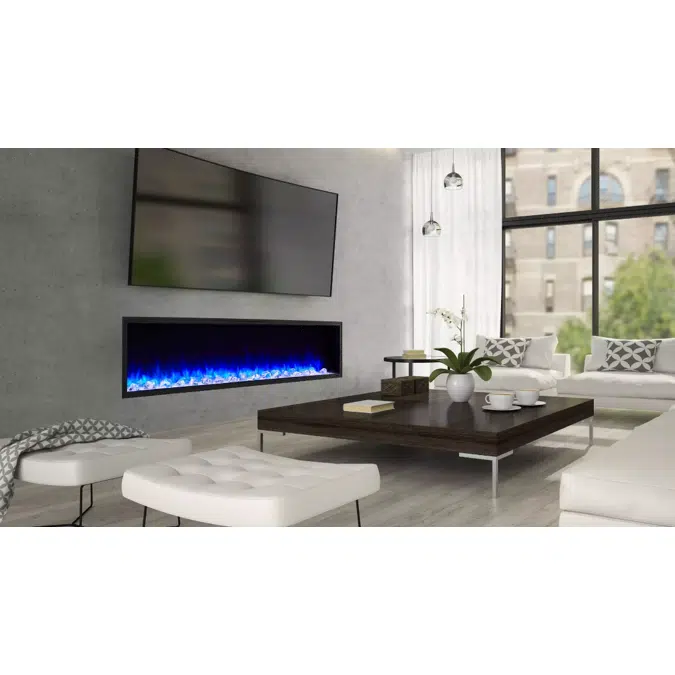 Scion Single-Sided Electric Fireplace