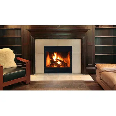 Imagem para Energy Master Single-Sided Indoor Wood Fireplace}