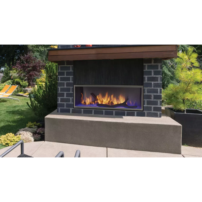 Lanai Single-Sided Outdoor Gas Fireplace