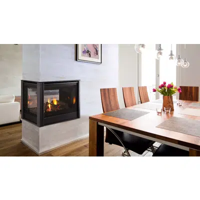 画像 Pier 36 Multi-Sided Gas Fireplace