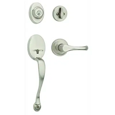 Immagine per Weiser GLA94710 Augusta Handleset with Aspen Interior Trim