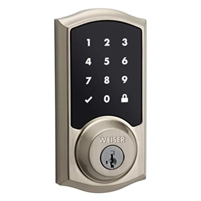 Weiser 9GED21000 SmartCode 10 Touch Electronic Lock