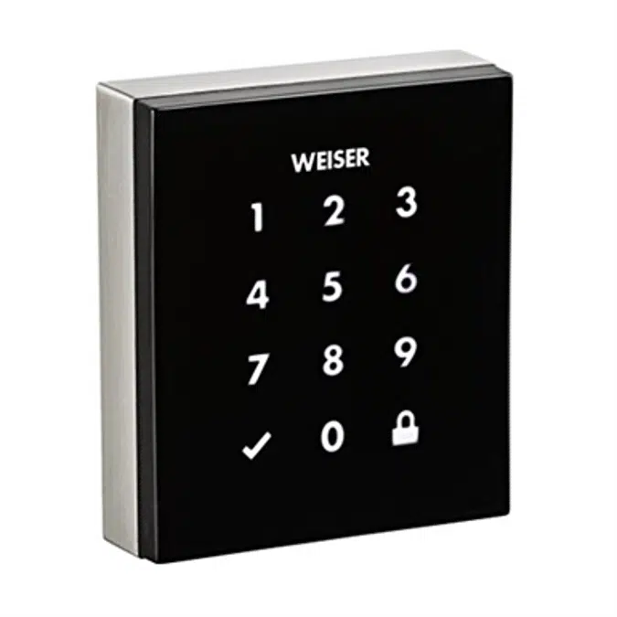 Weiser 9GED23000 Obsidian Electronic Lock