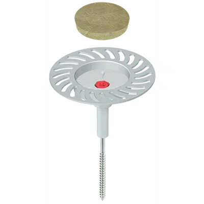 imagen para DRIVE W Screwed-in fastener of mineral wool with telescopic support collar