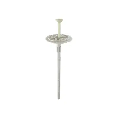 imagen para FIXPLUG-10 Hammer fastener with nylon pin and telescopic design support washer
