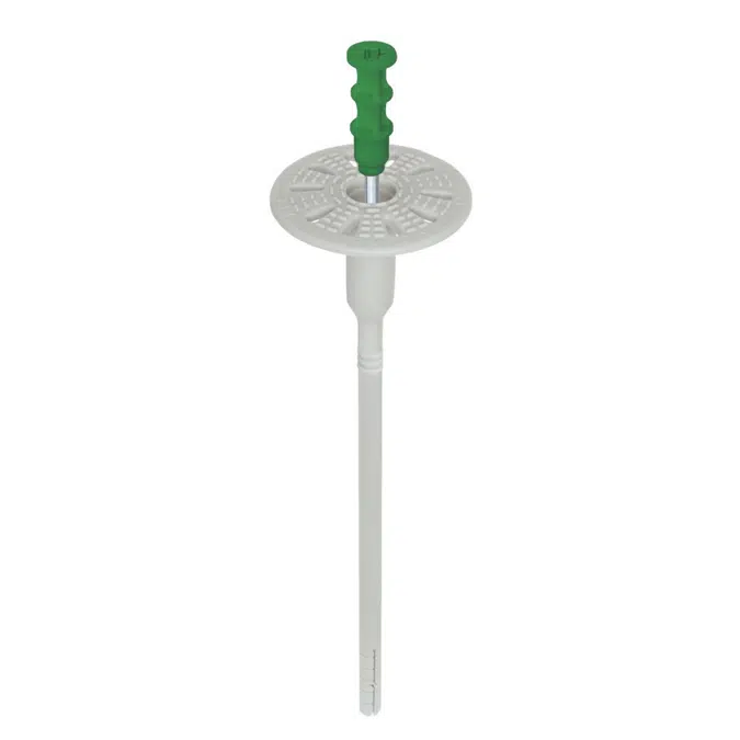 WKTHERM-S-8 Screwed-in fastener with steel pin and short expansion zone