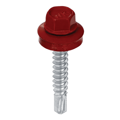 Image for WFD - Self-drilling screw with epdm washer for fixing steel sheets in wooden substrate