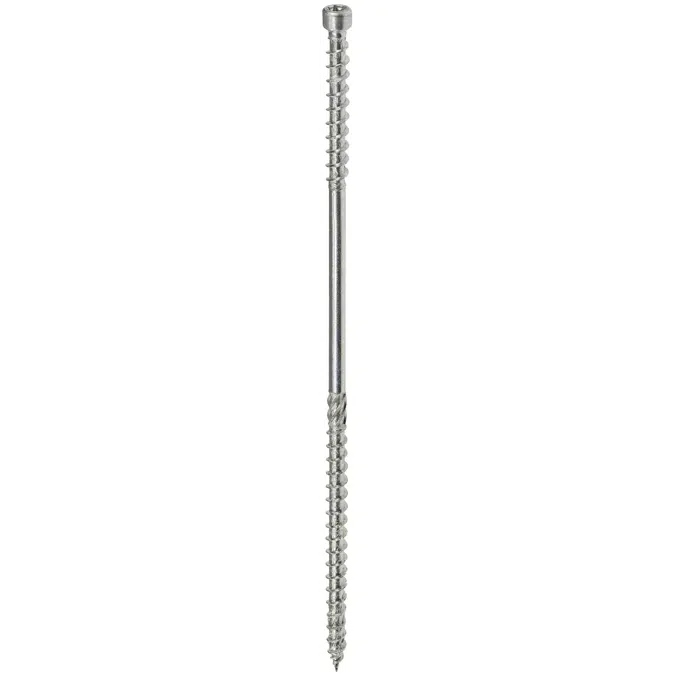 WKPC - Screw with double thread for over-rafter insulation