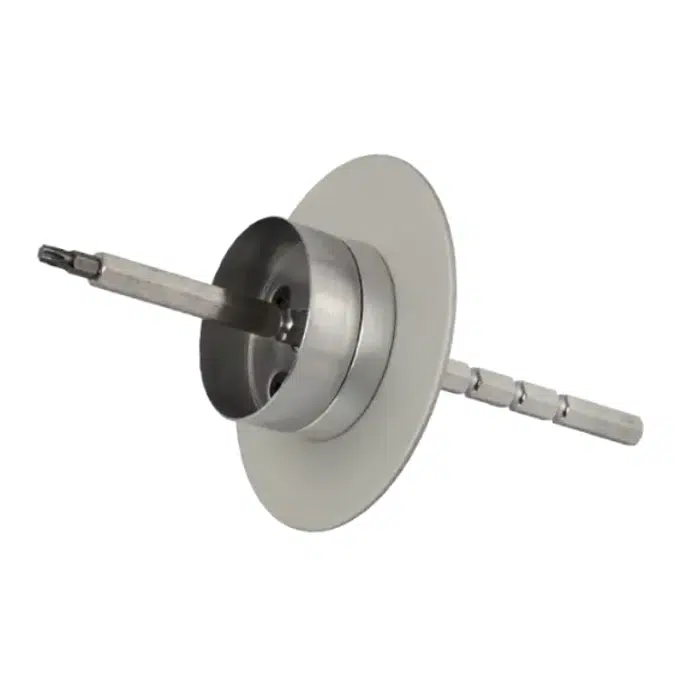 THERMODRIVE-V2 screwed-in fastener with steel screw and elastic expansion zone