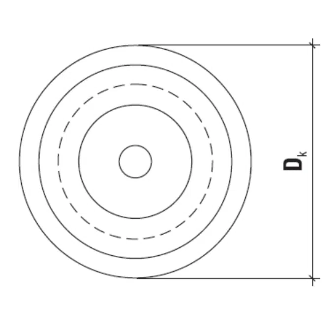 MLN - Hammer-in special metal fastener, for mineral wool