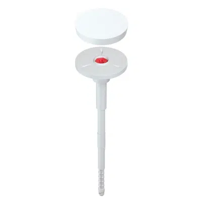 imagen para ECO-DRIVE 8 Screwed-in fastener with metal pin and telescopic support collar