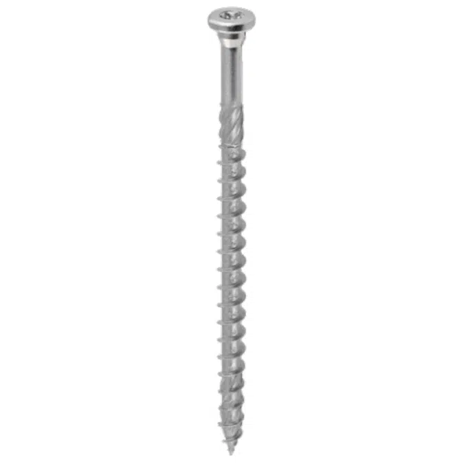 WKCR - Round head screw for steel-wood connections