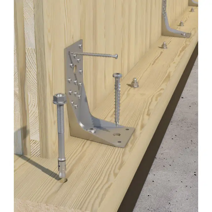 WKCR - Round head screw for steel-wood connections