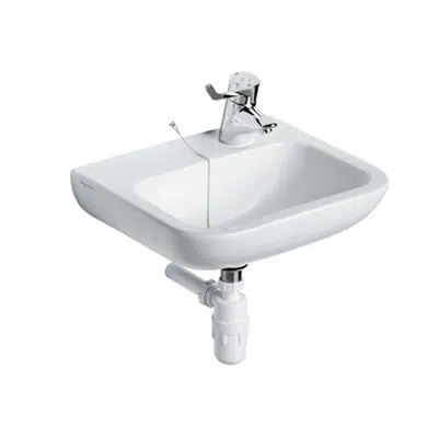 Image for Portman 21 Washbasin 50cm RH Taphole, No Overflow or Chainstay Hole