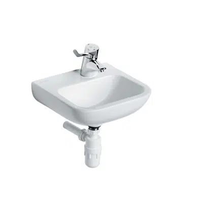 Image for Portman 21 Washbasin 40cm RH Taphole, No Overflow or Chainstay Hole