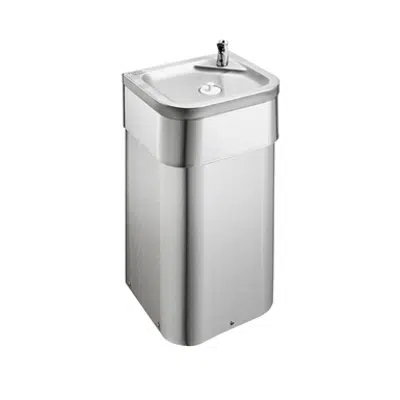 Image for Purita Stainless Steel Drinking Fountain & Pedestal (700mm High)