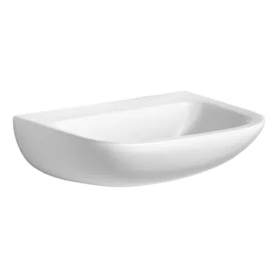 Contour 21 Washbasin 50cm No Taphole No Chainstay Hole or Overflow için görüntü