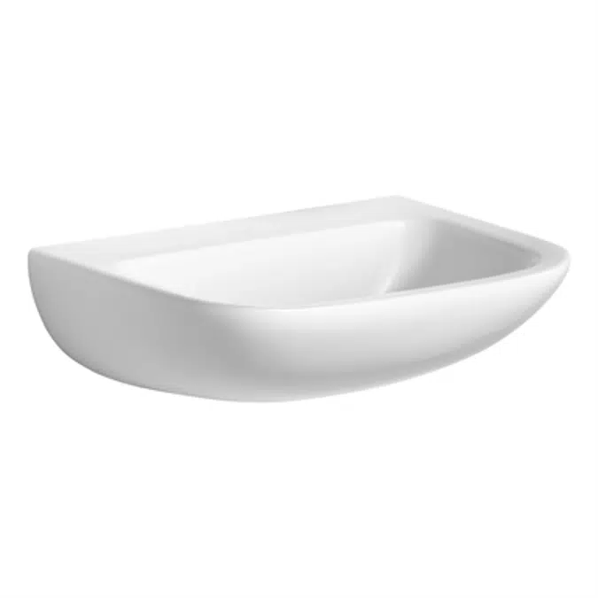 Contour 21 Washbasin 50cm No Taphole No Chainstay Hole or Overflow