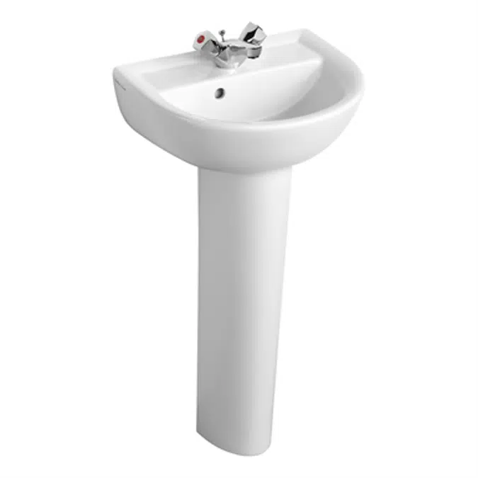 Sandringham 21 Handrinse Washbasin 45cm 1 Taphole