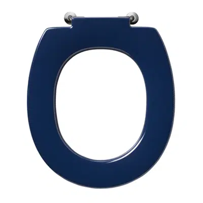 изображение для Contour 21 Toilet Seat No Cover 355mm High Pan, Bottom Fixing Hinges