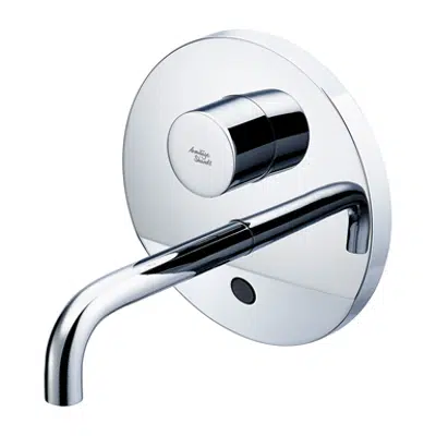 Sensorflow Wave Thermostatic basin mixer built-in 150mm spout with set temperature (mains)图像