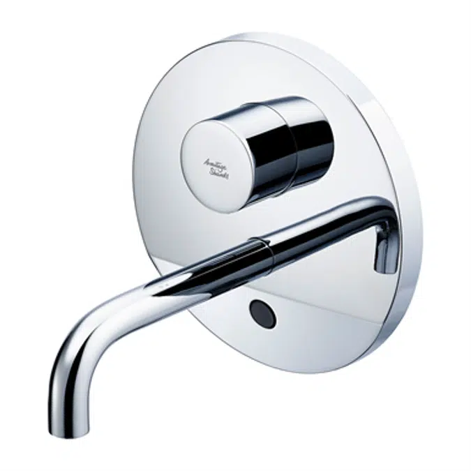 Sensorflow Wave Thermostatic basin mixer built-in 150mm spout with set temperature (mains)