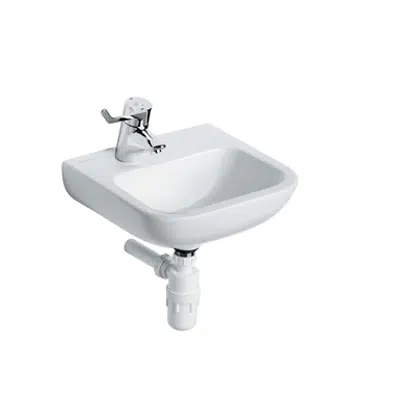 Image pour Portman 21 Washbasin 40cm LH Taphole, No Overflow or Chainstay Hole