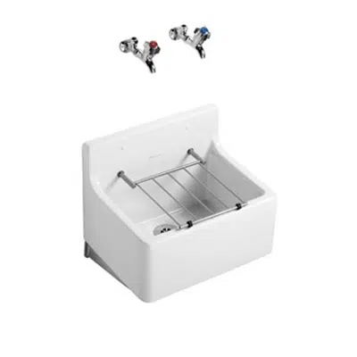 Image for Birch Sink 46cm With Bucket Grating