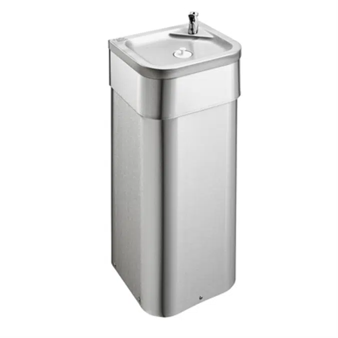 Purita Stainless Steel Drinking Fountain & Pedestal (900mm High)