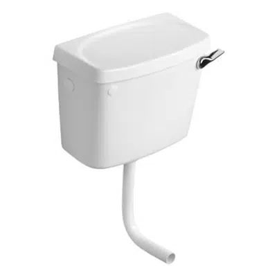 Image for Group Cistern 6 Litre Low Level, Side Supply (fittings reversible)