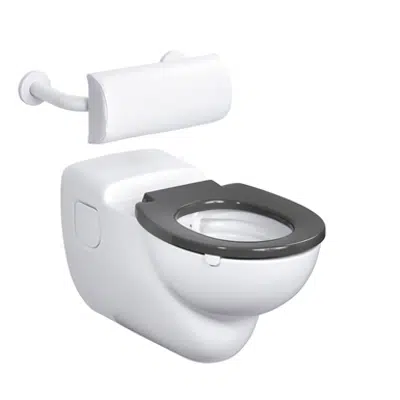 Image for Contour 21 Rimless Wall Mounted WC Pan 70cm HTM Projection