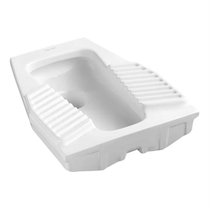 Andria 2 squatting WC pan, no trap