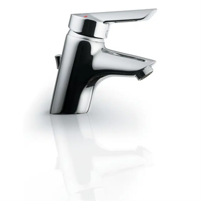 BIM objects Free download! Piccolo 21 Single Lever 1 Hole Washbasin