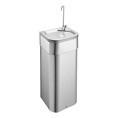 Image for Purita 900mm Pedestal S/S Drinking Fountain With Bottle Filler